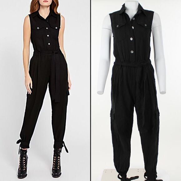 Alice Olivia Kai Cargo Ankle Tie Jumper - Picture 1 of 5